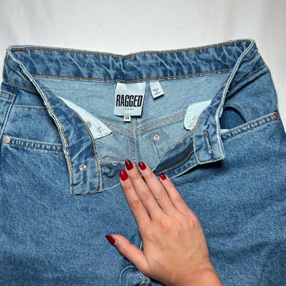 Ragged Priest Iconic Blue Denim Jeans - Picture 3 of 5